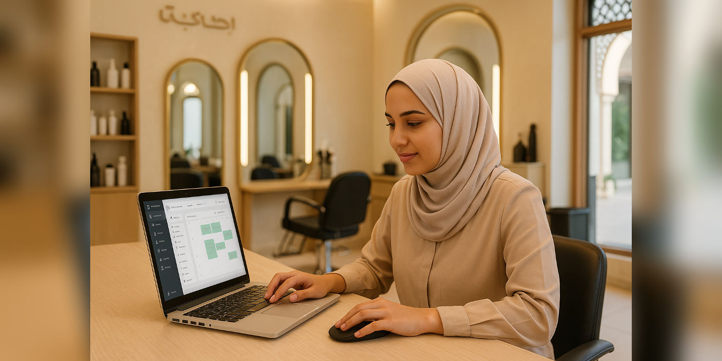 Salon management software