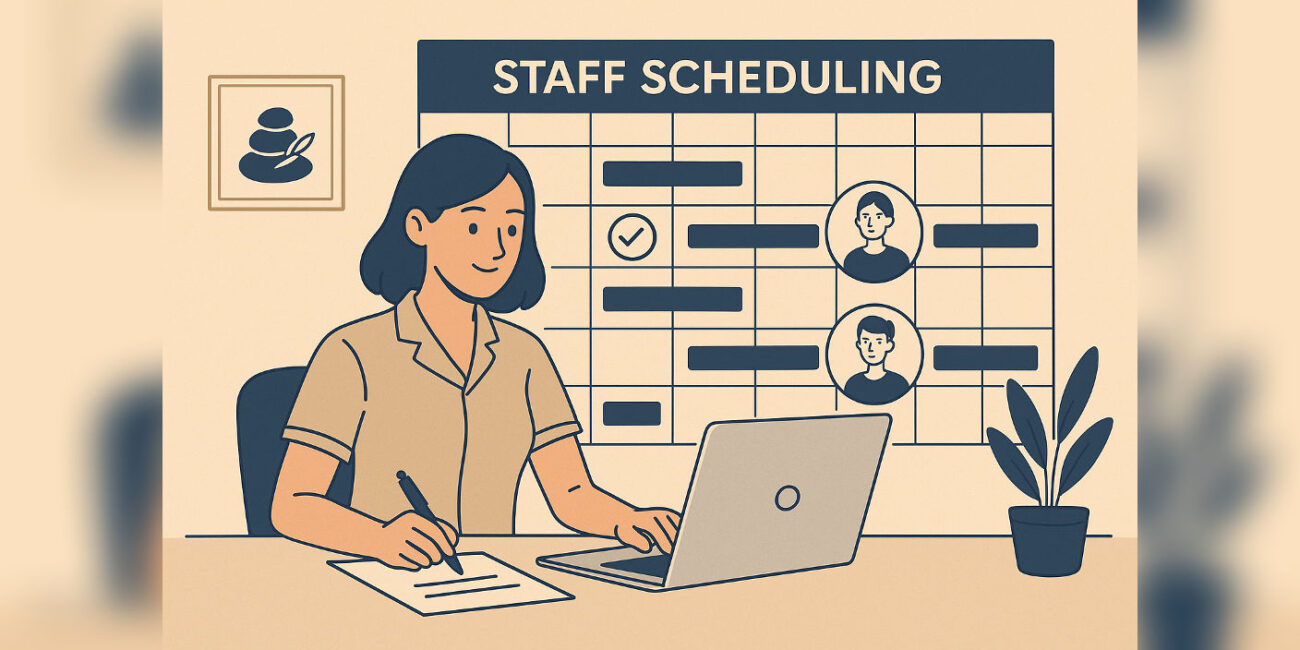 staff scheduling for spas