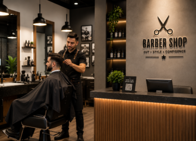 Barbershops software by Sparkalz